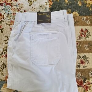 Style & Co Straight Capri